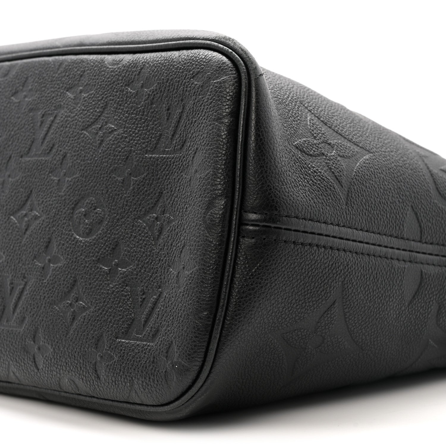 Louis Vuitton Empreinte Monogram Giant Neverfull MM Black 10 of 12