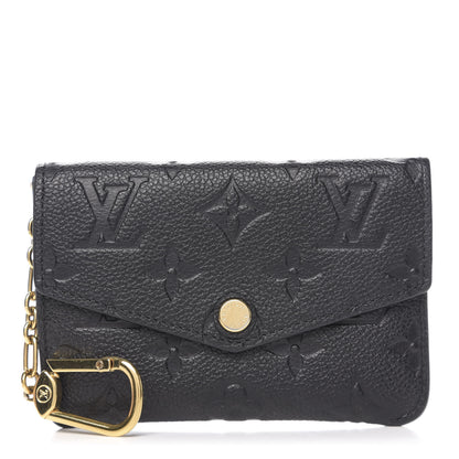 Louis Vuitton Empreinte Key Pouch Black 1 of 7
