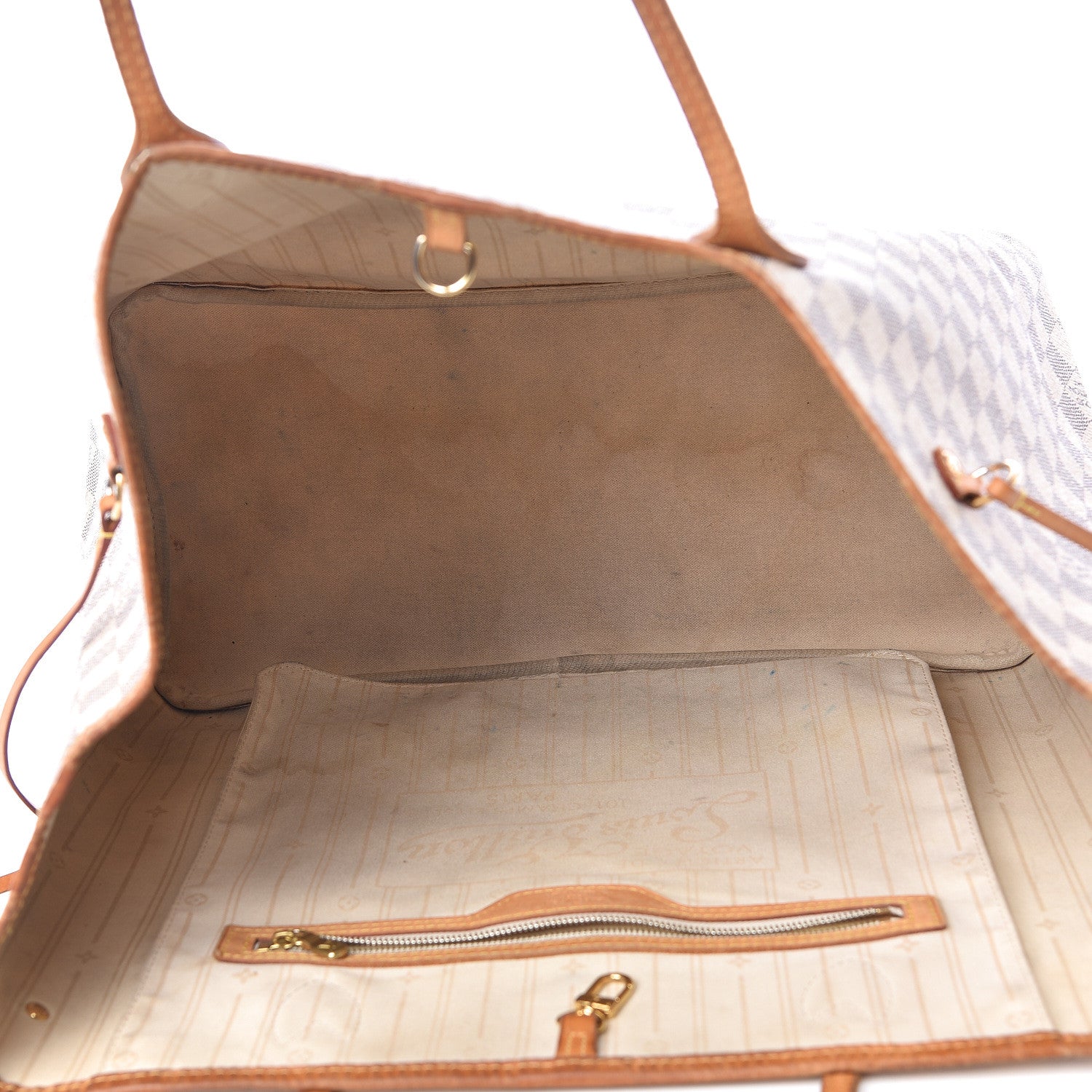 Louis Vuitton Damier Azur Neverfull GM 5 of 31