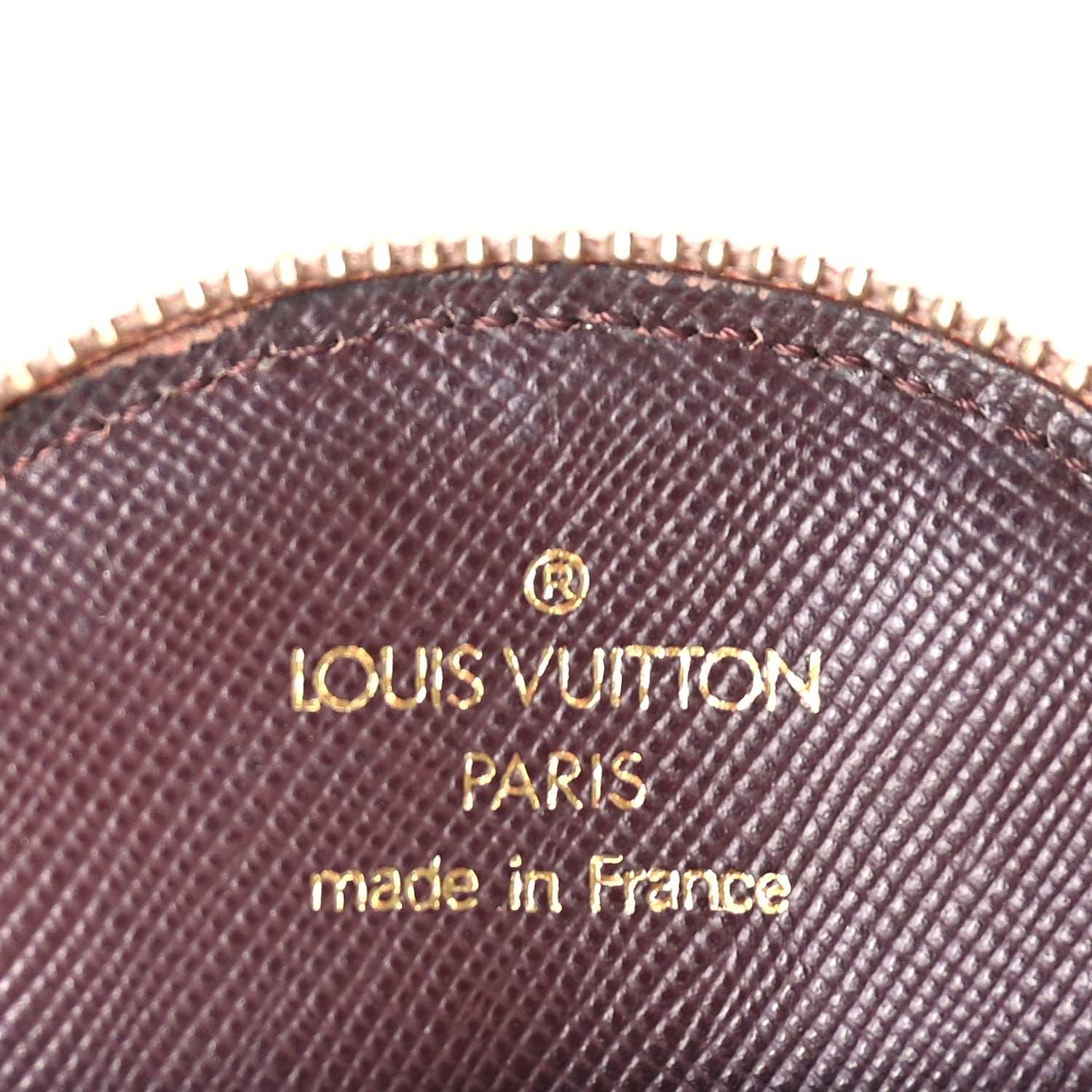 Louis Vuitton Mini Lin Croisette Round Coin Purse  Cherry 6 of 7