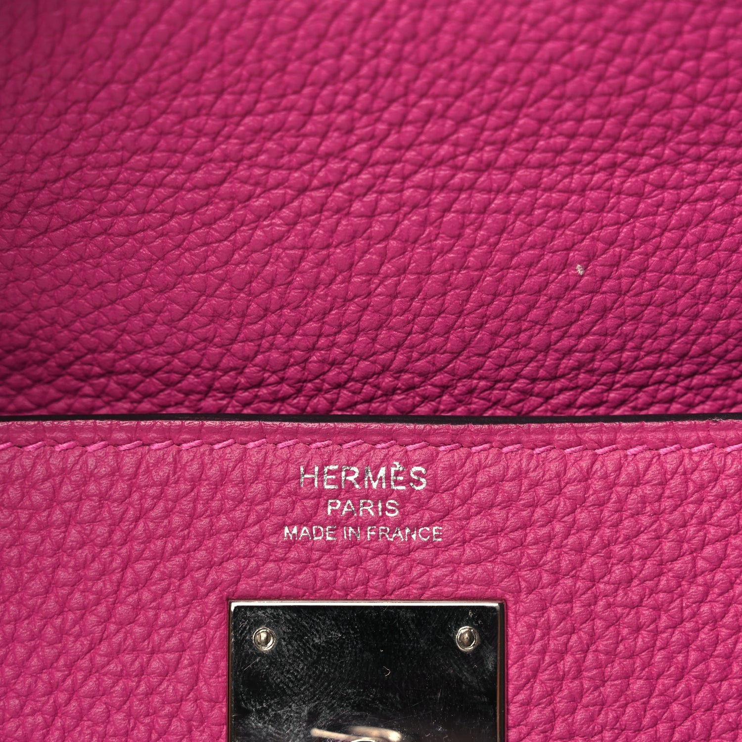 Hermes Togo Kelly Retourne 28 Rose Pourpre Rose Pourpre 5 of 9
