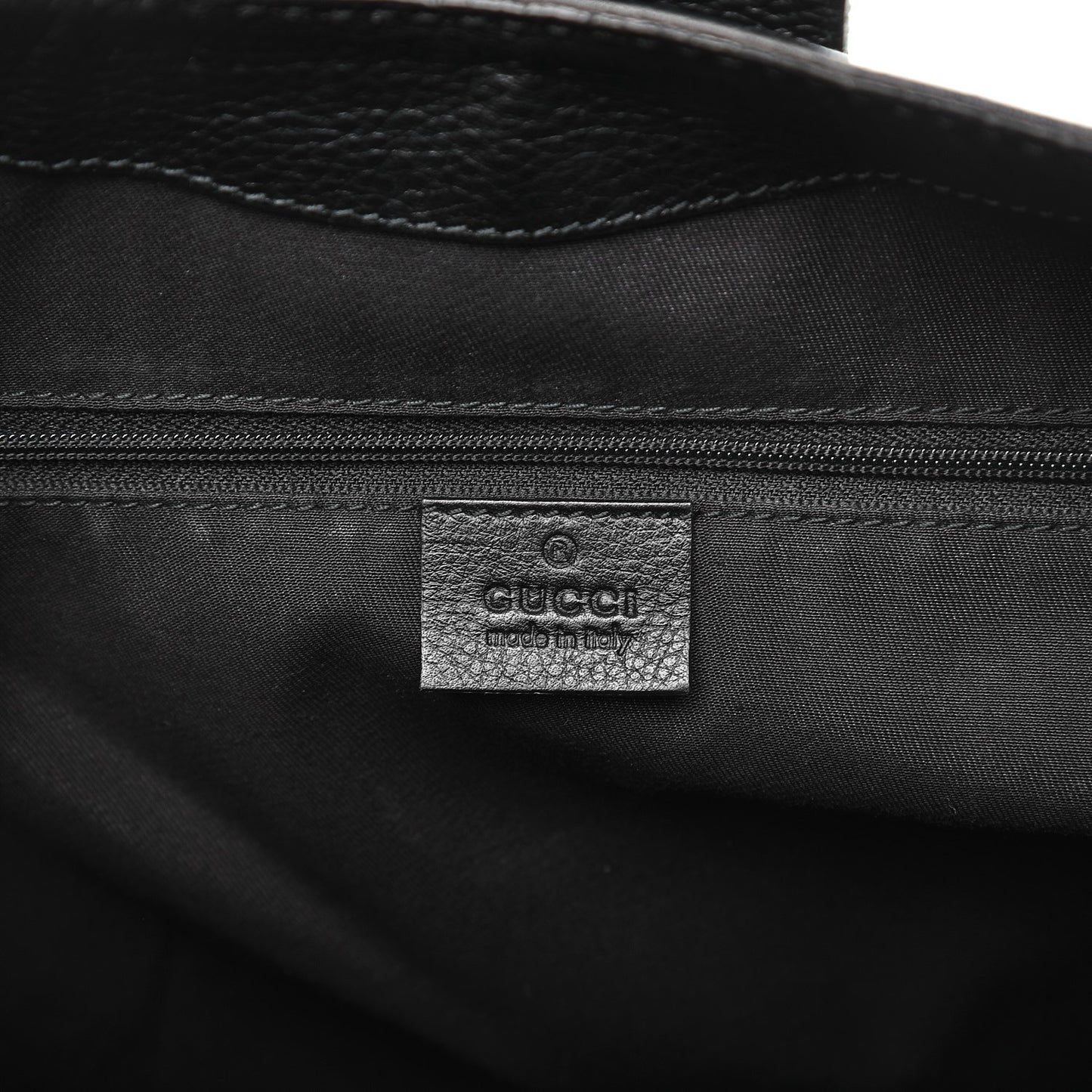 Monogram Large New Ladies Web Hobo Black