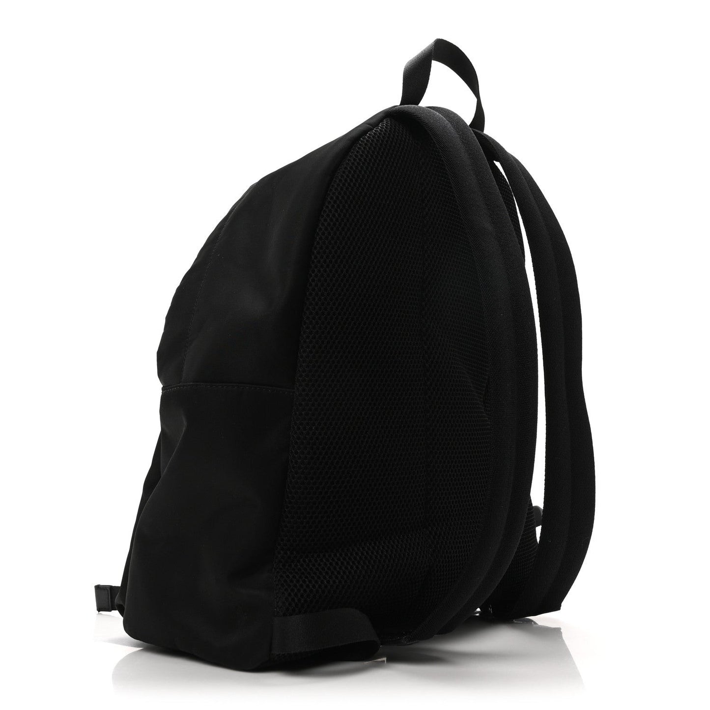 Nylon Vitello Elite Monster Eyes Rounded Backpack Black Yellow