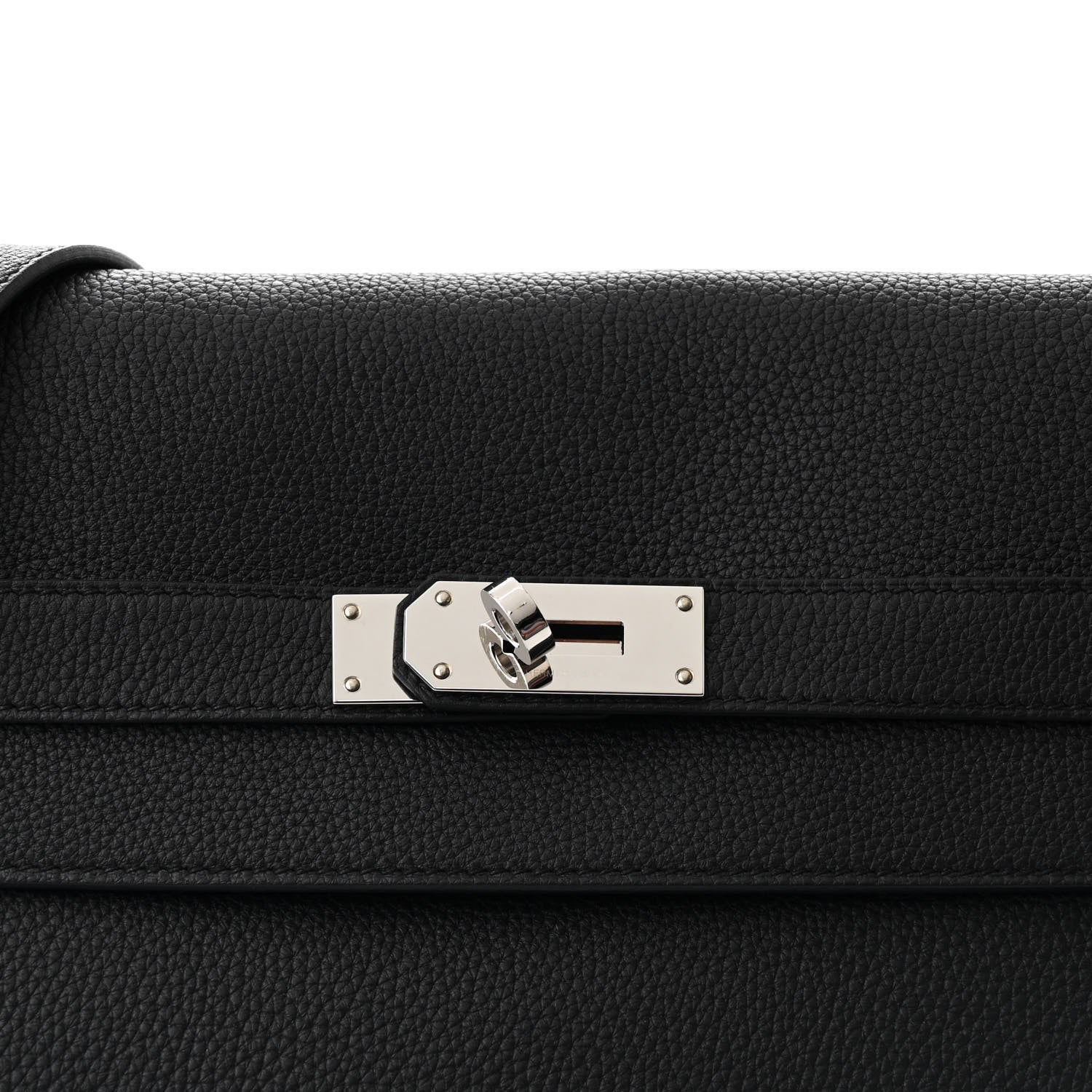 Hermes Togo Kelly Messenger GM Black 8 of 12