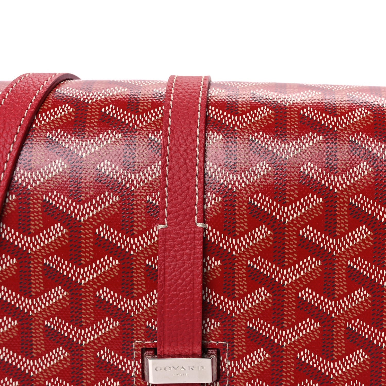 Goyard ine Belvedere II PM Messenger Bag Red 6 of 8