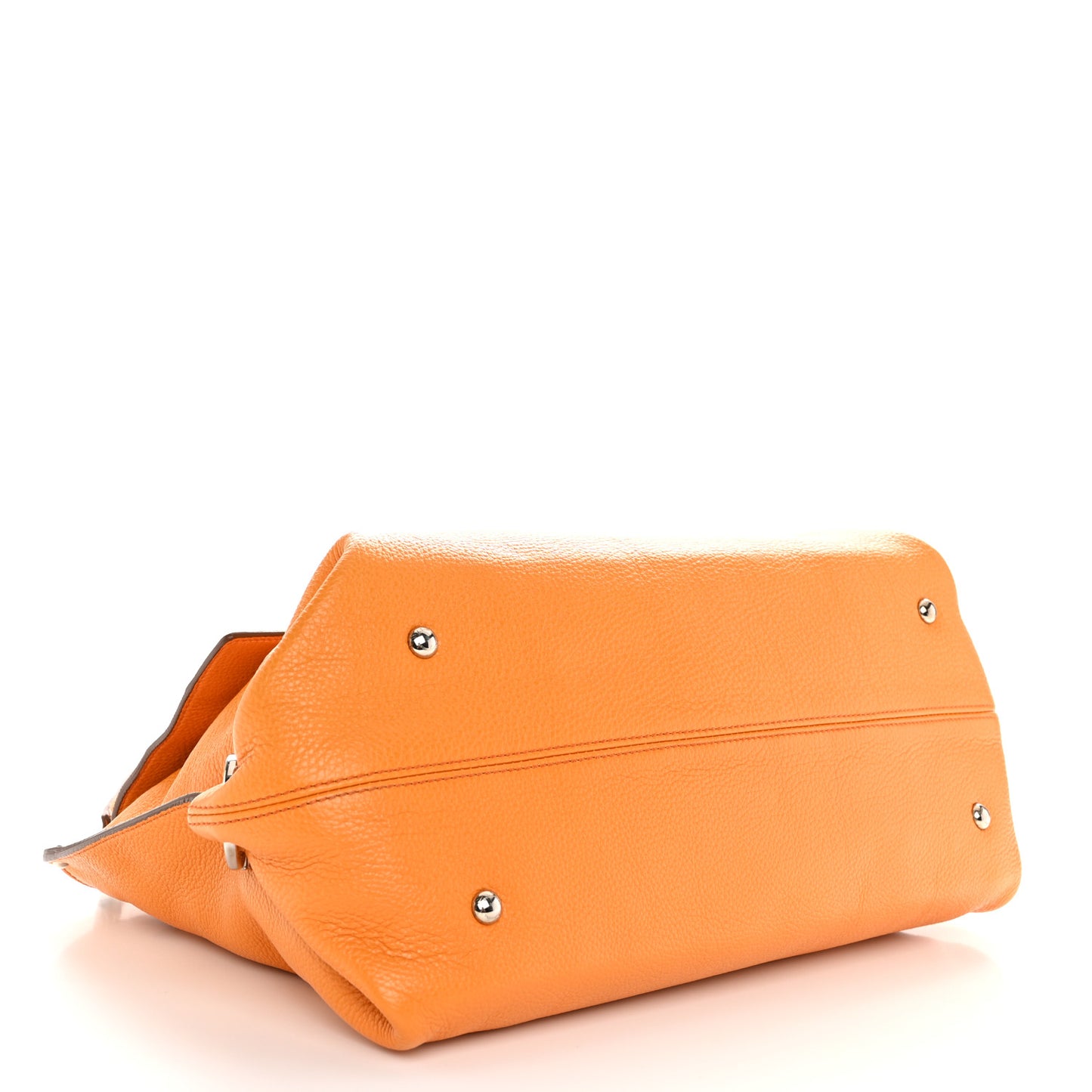 Calfskin Large Sofia Shoulder Bag Olivello