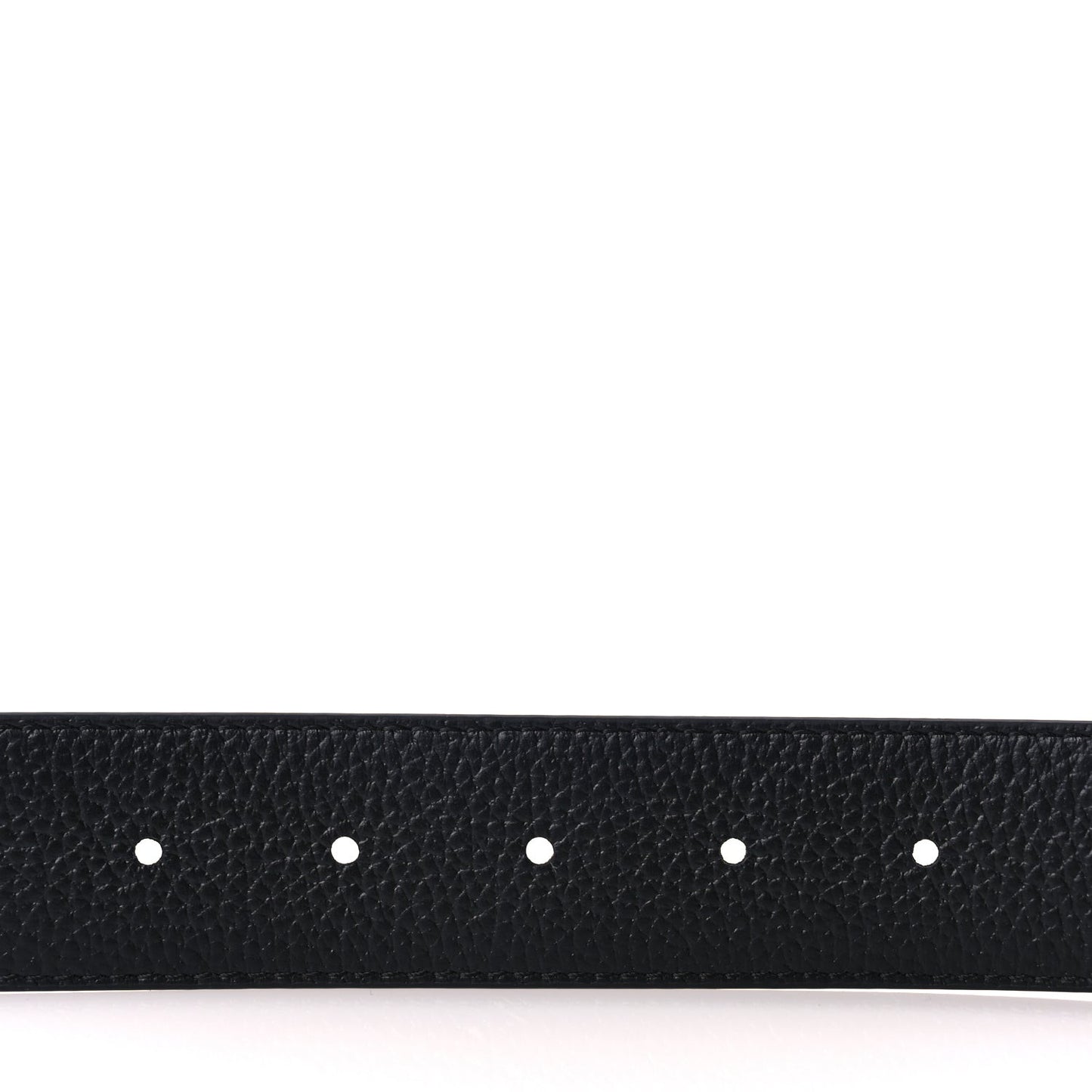 Monogram Calfskin 35mm LV Circle Reversible Belt Black