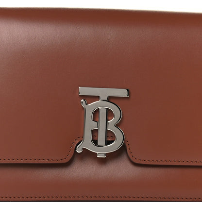 Burberry Calfskin Small TB Bag Malt Brown 6 of 8