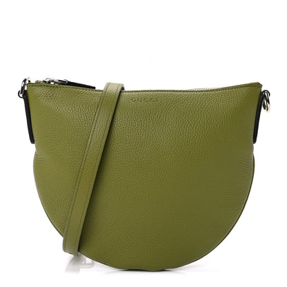 Gucci Pebbled Calfskin Mini B Shoudler Bag  Green 1 of 8