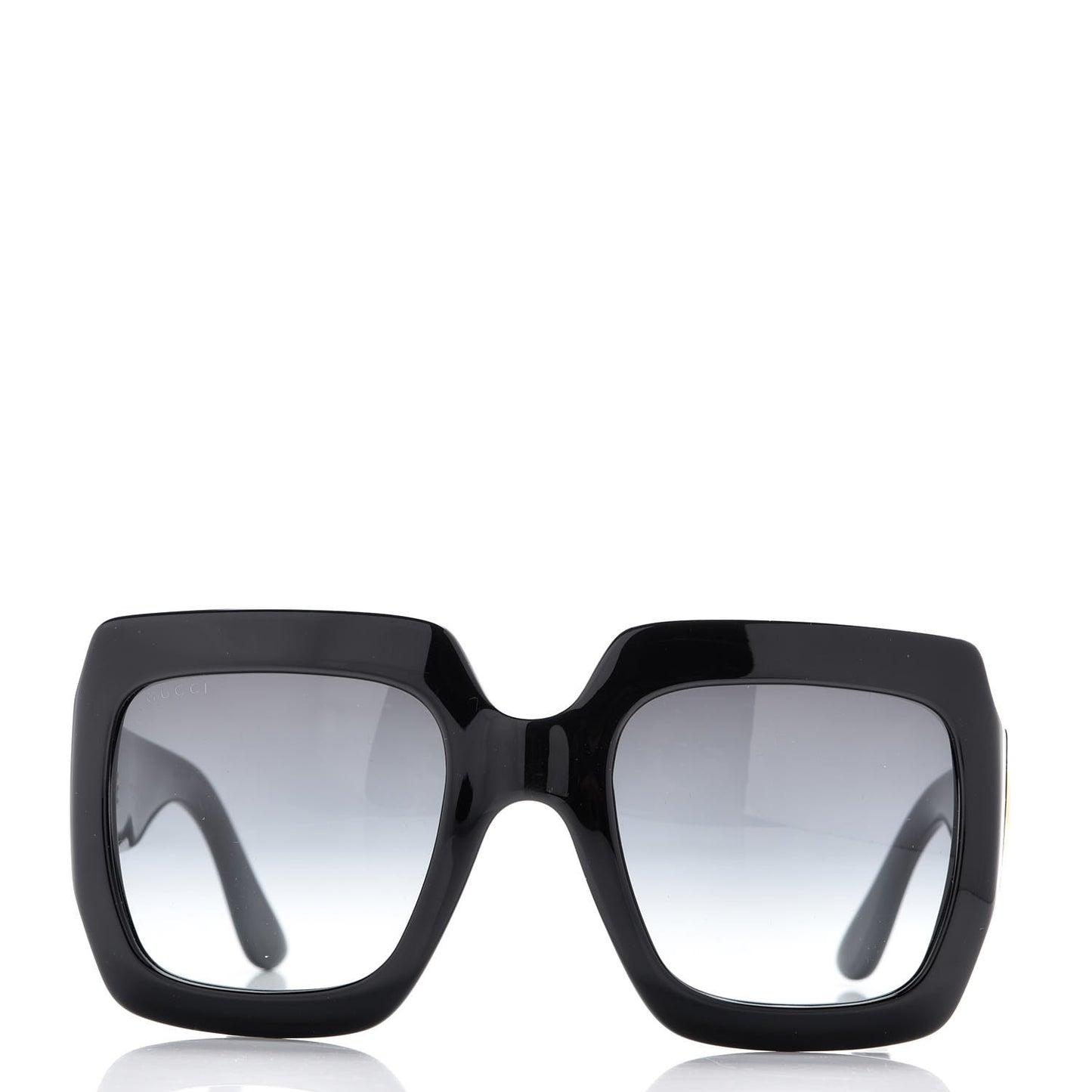 Acetate Square Frame Sunglasses GG0053S Black