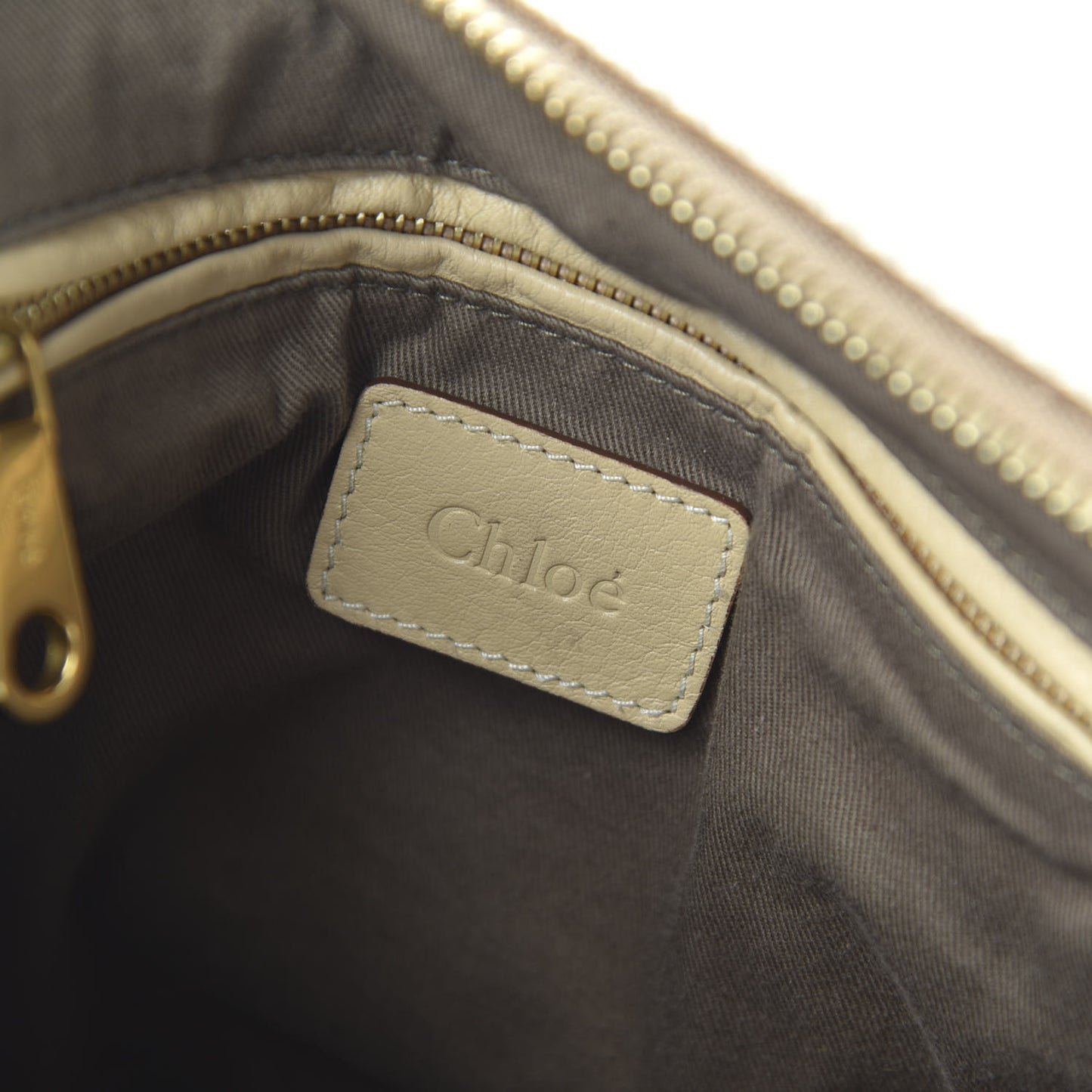 Calfskin Large Marcie Satchel Clay