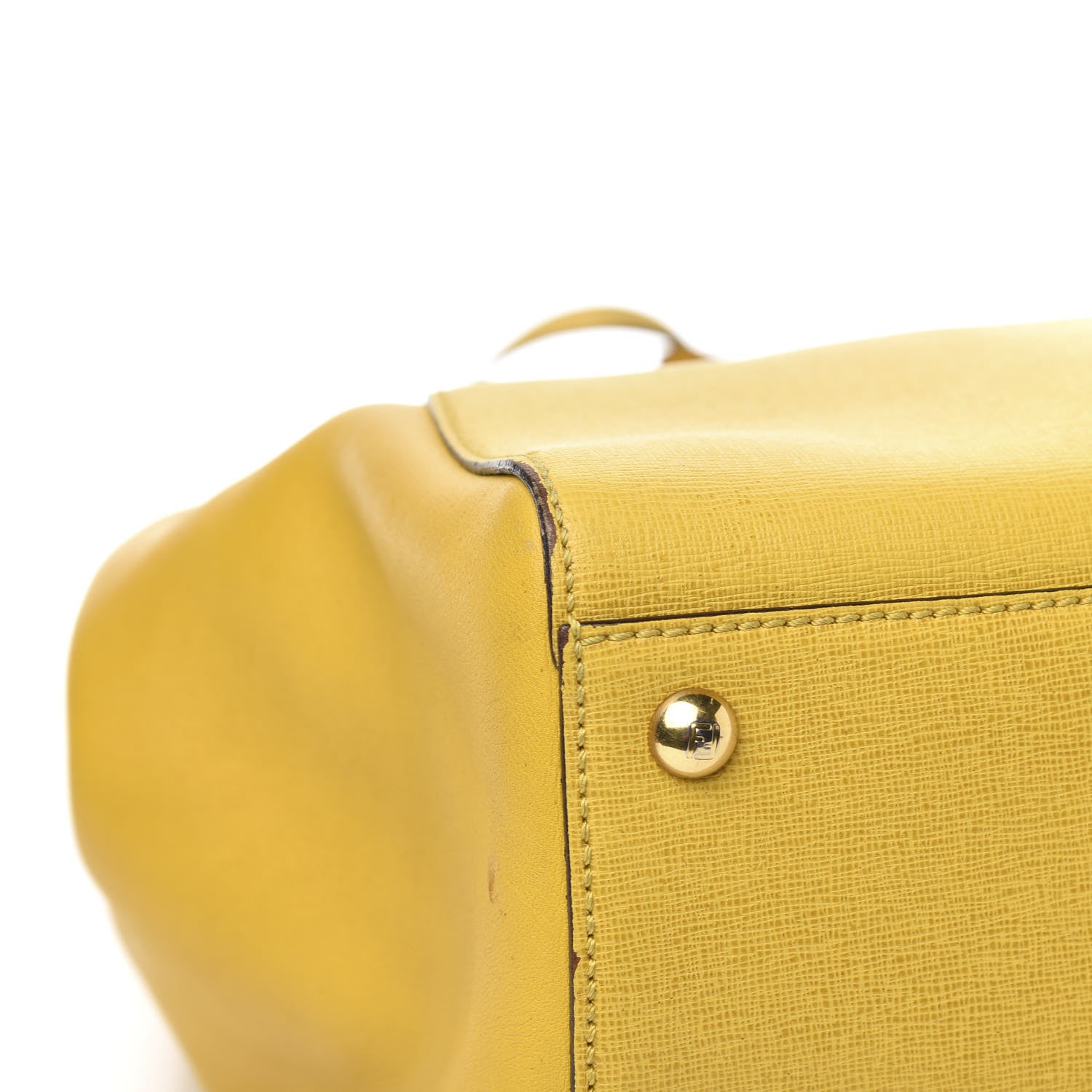 Fendi Vitello Elite Large 2Jours Tote Cedro 10 of 15