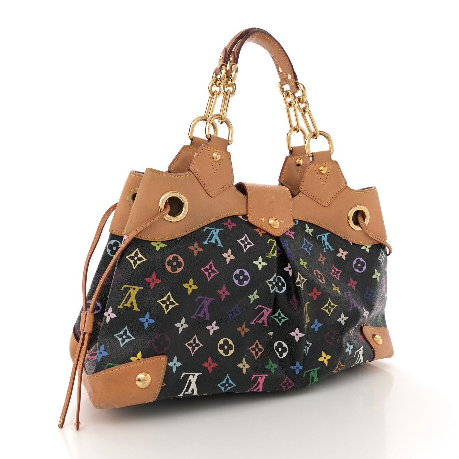 Louis Vuitton Monogram Multicolor Ursula Black 3 of 16