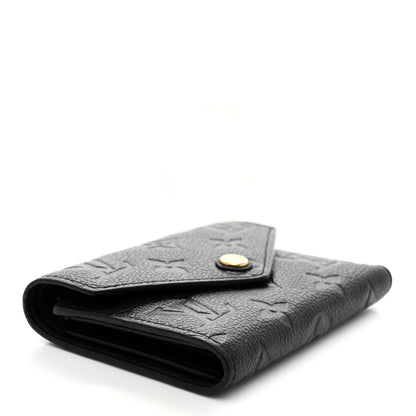Louis Vuitton Empreinte Victorine Wallet Black 4 of 7
