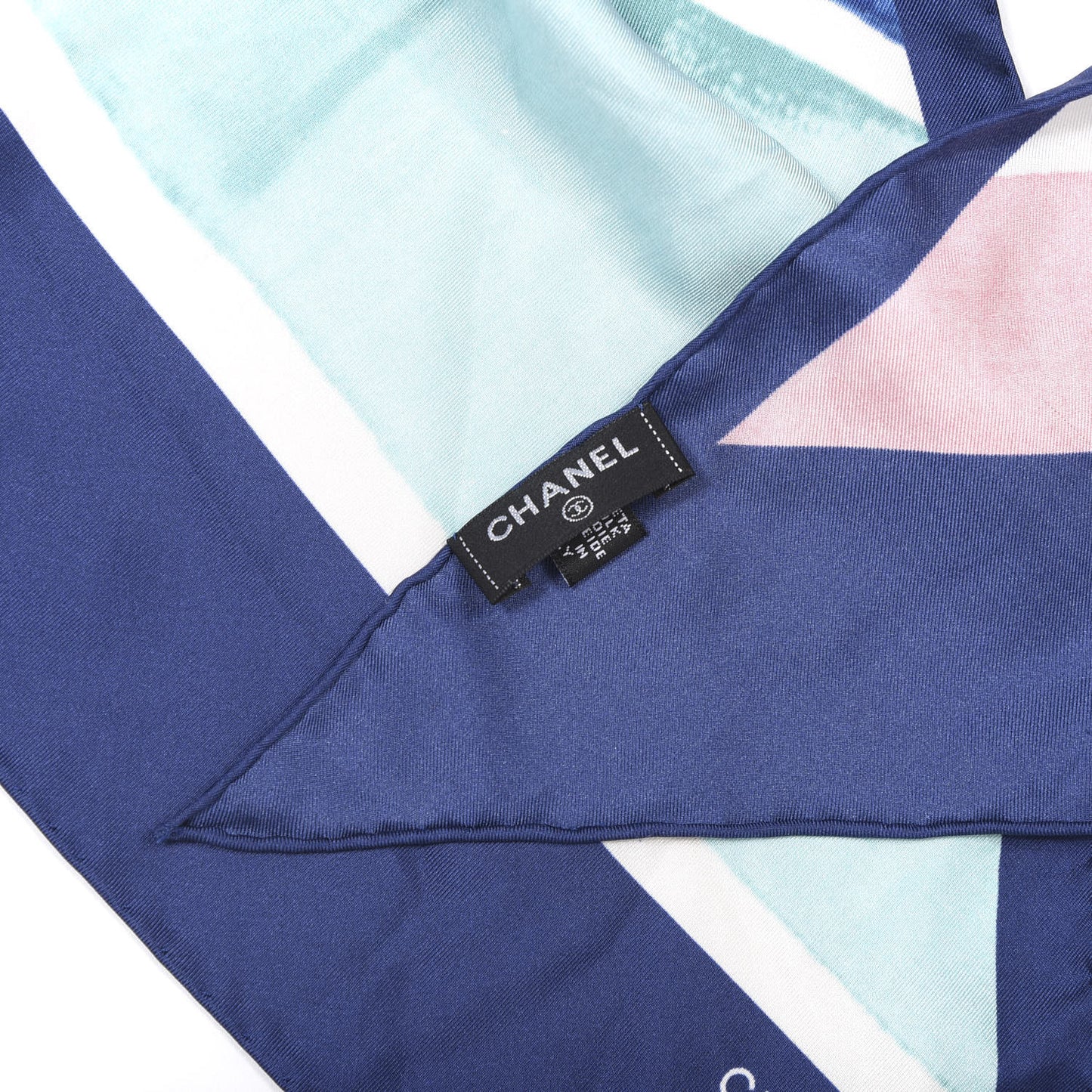 Silk Stripe CC Scarf Multicolor