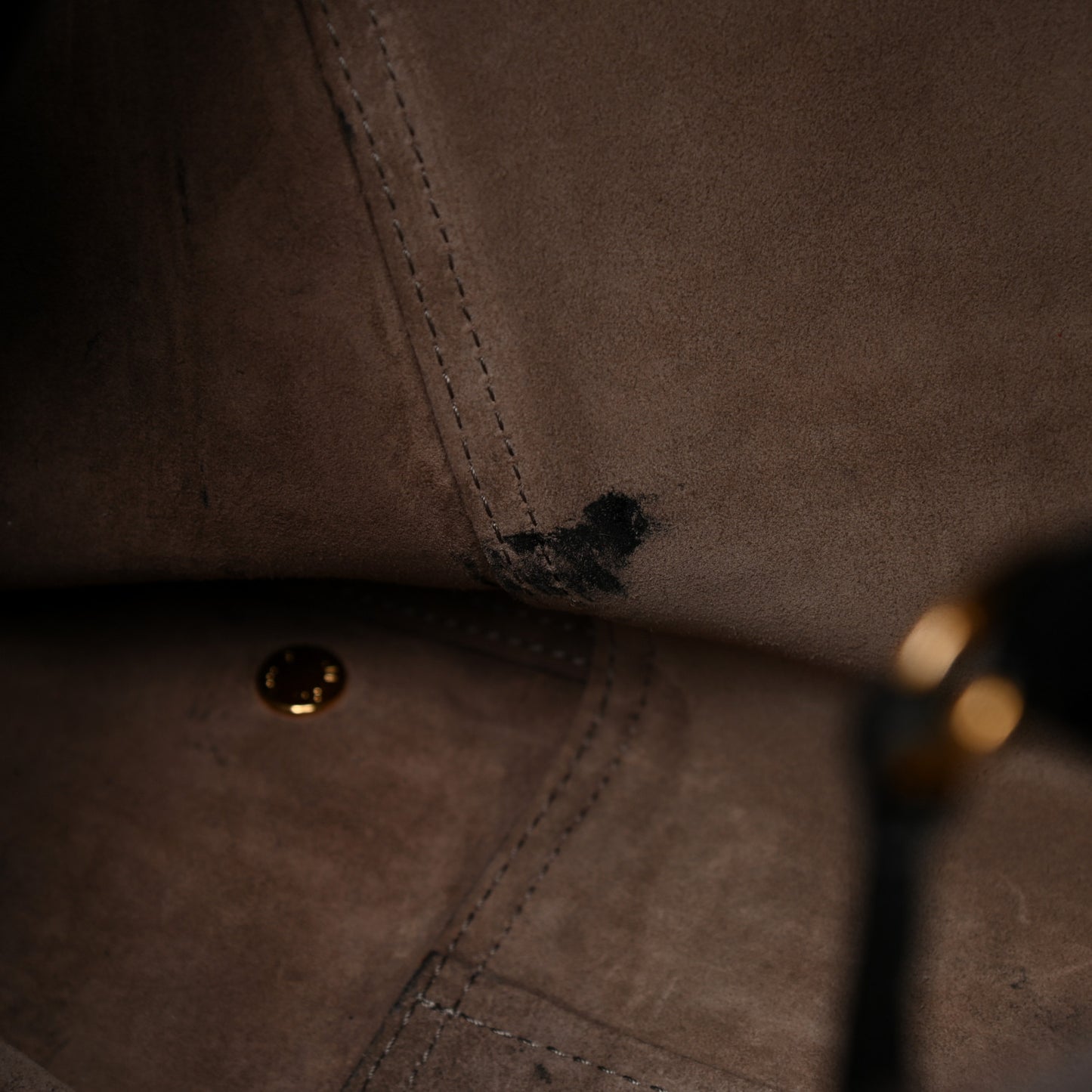 Veau Cachemire Monogram Tote W PM Chocolate