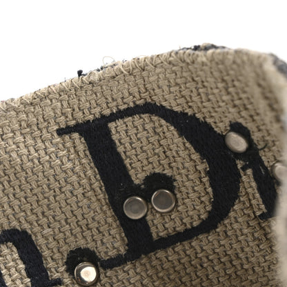 Christian Dior Oblique Studded Shoulder Strap Blue 7 of 7