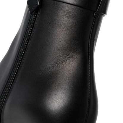 Hermes Calfskin Saint Germain Ankle Boots 35.5 Black 9 of 10