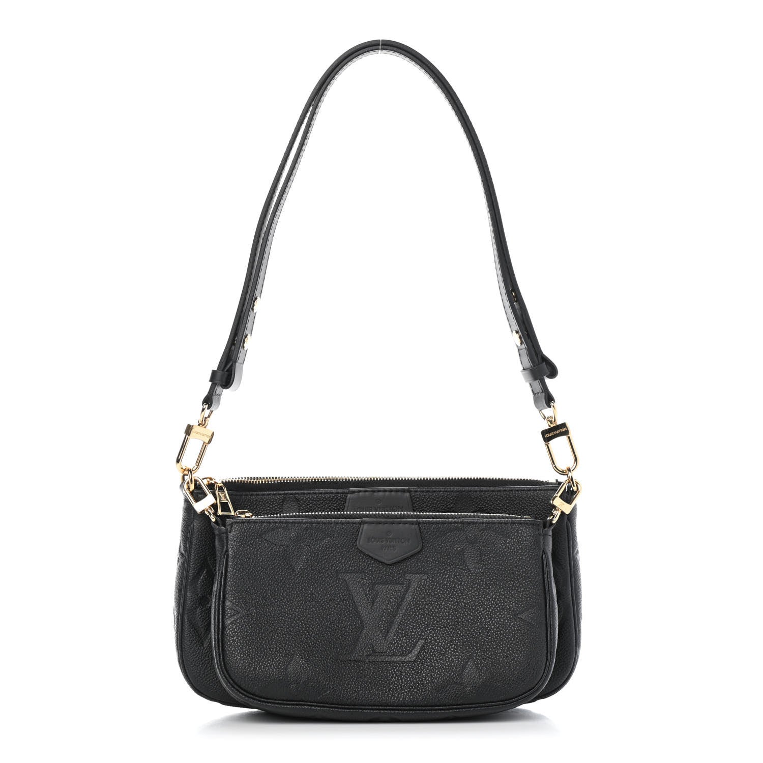 Louis Vuitton Empreinte Monogram Giant Multi Pochette Accessories Black 1 of 4