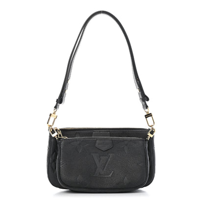 Louis Vuitton Empreinte Monogram Giant Multi Pochette Accessories Black 1 of 4