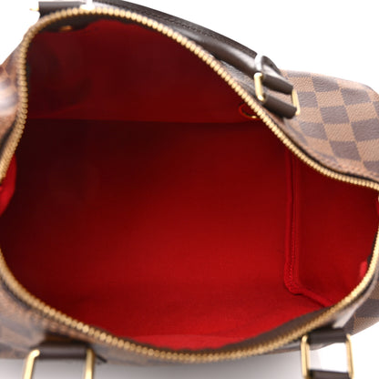 Louis Vuitton Damier Ebene Speedy 30 5 of 12