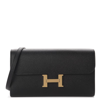 Hermes Epsom Constance Wallet To Go Black 1 of 11