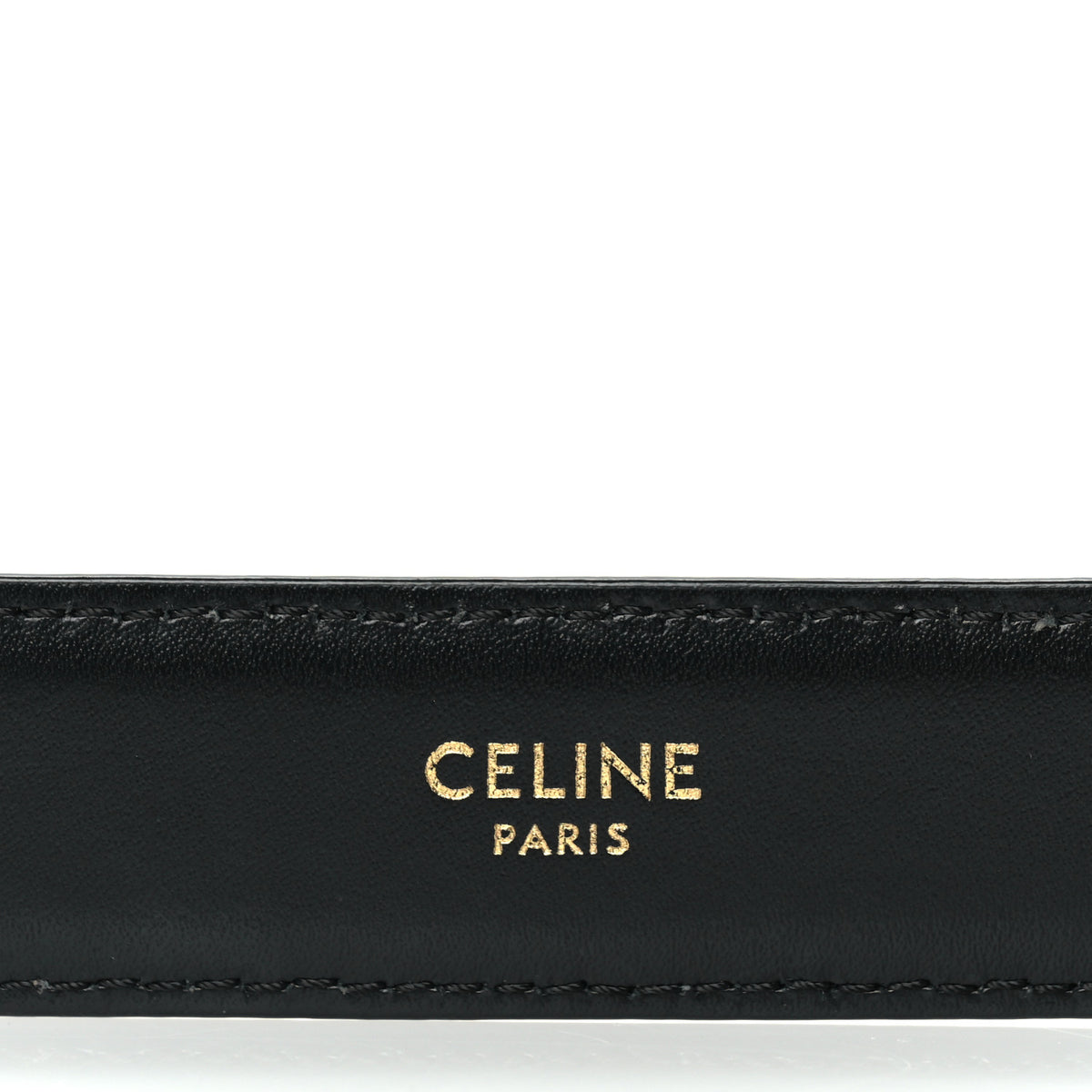 Box Calfskin Small 25mm Triomphe Belt 75 30 Black