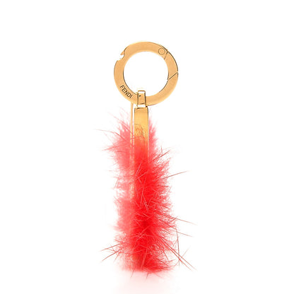 Fendi Mink Fur N ABClick Bag Charm Red 4 of 6