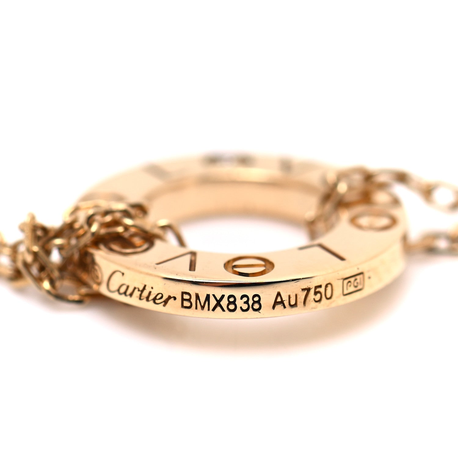 Cartier 18K Yellow Gold Diamond LOVE Bracelet 5 of 7