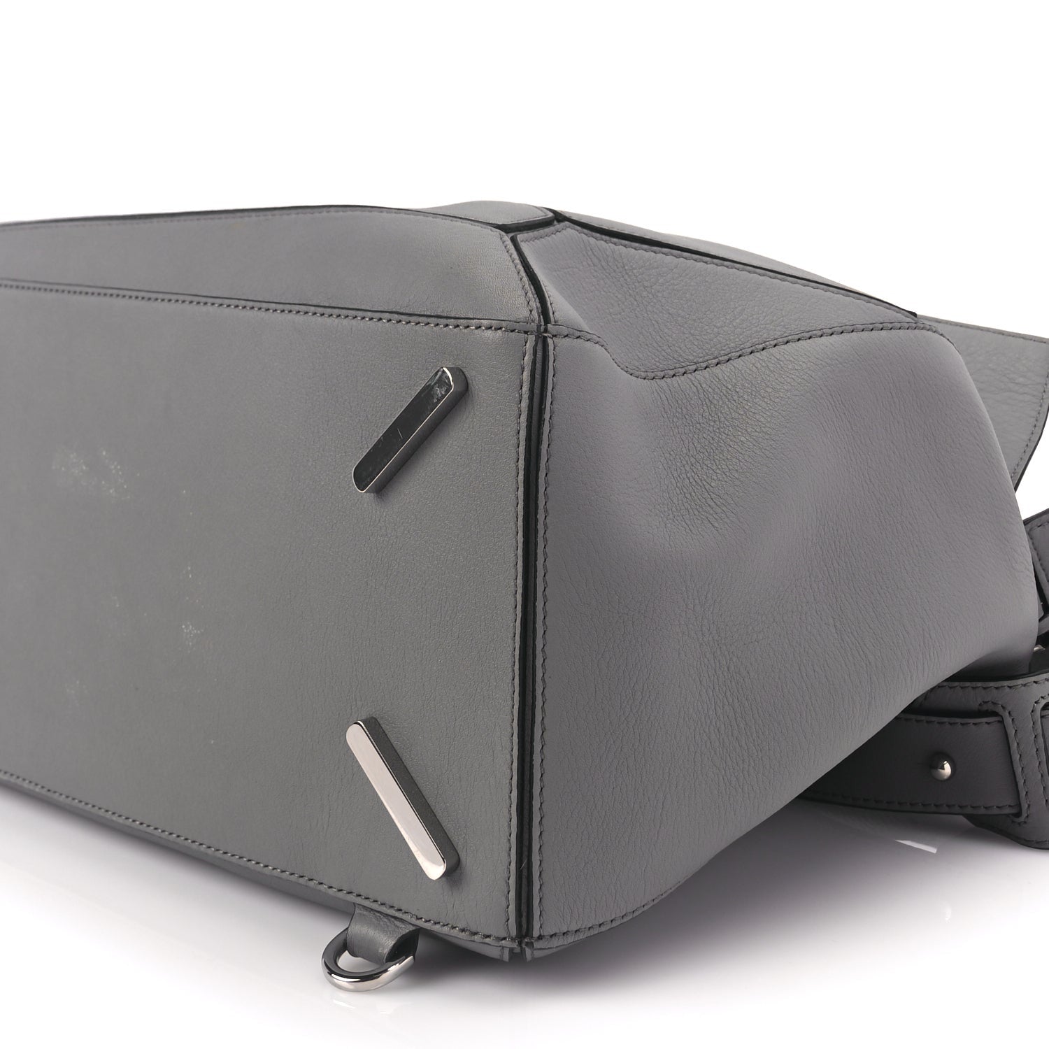 Loewe Calfskin Large Puzzle Bag Grey 8 of 8