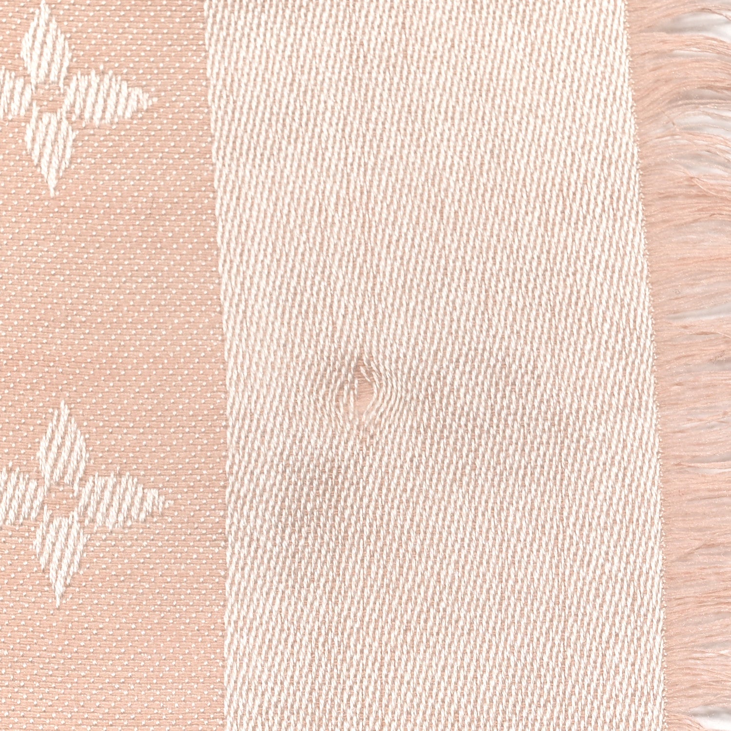 Louis Vuitton Silk Wool Monogram Shawl Rose 3 of 6