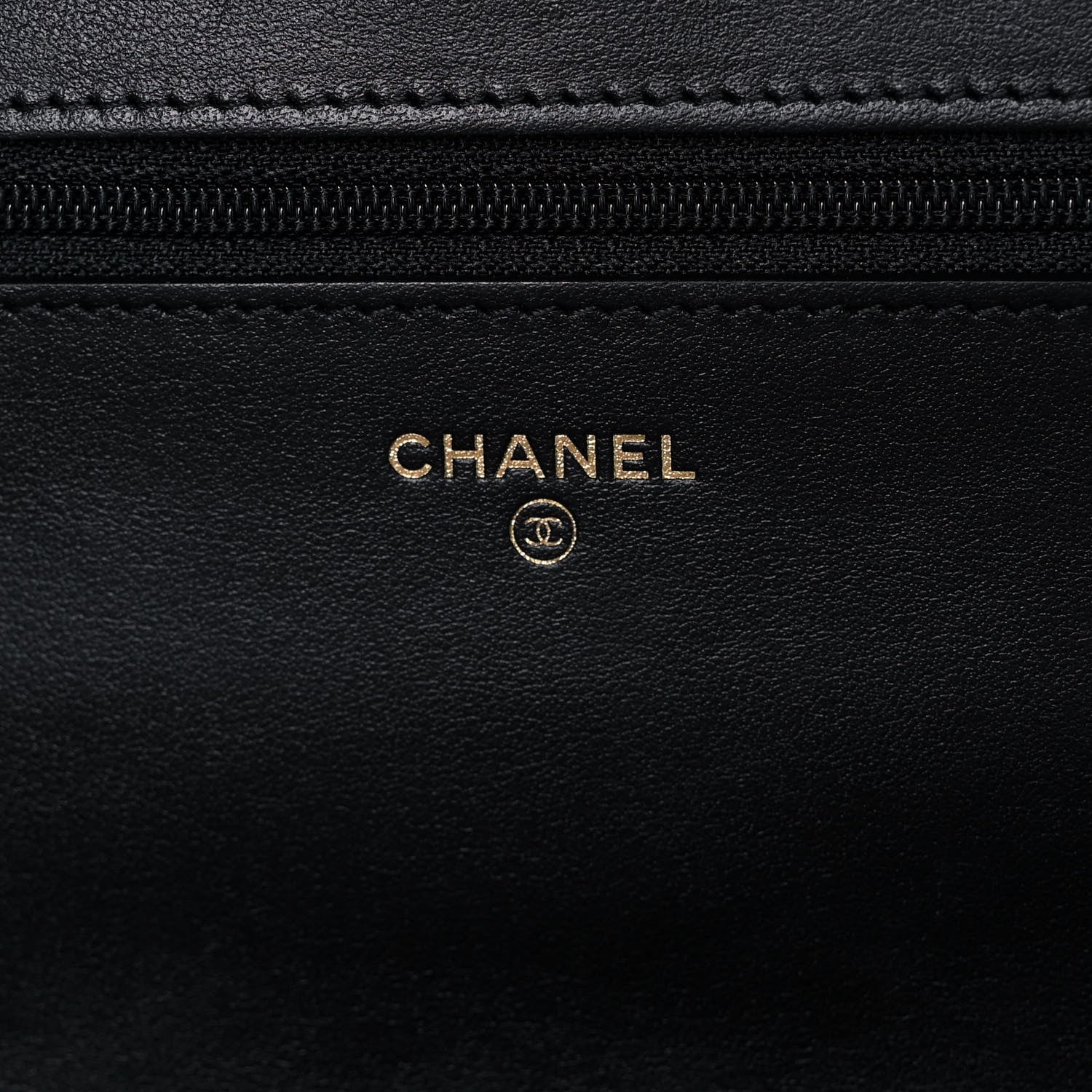 Chanel Caviar Quilted Boy Wallet On Chain WOC Black 8 of 12