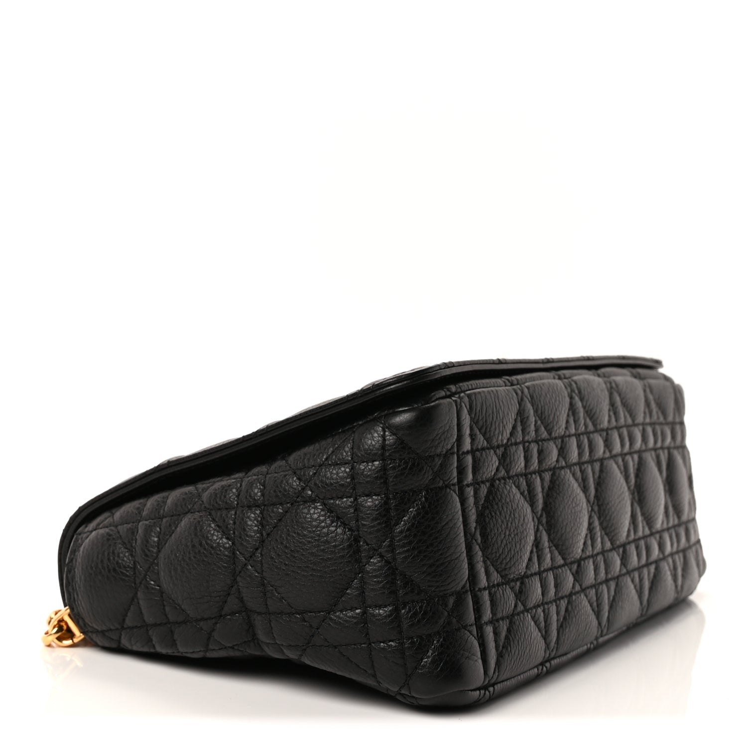 Christian Dior Calfskin Cannage Medium Caro Bag  Black 7 of 8