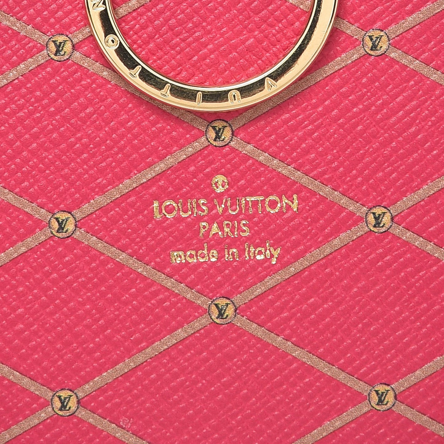 Monogram Summer Trunks Bag Charm Key Holder