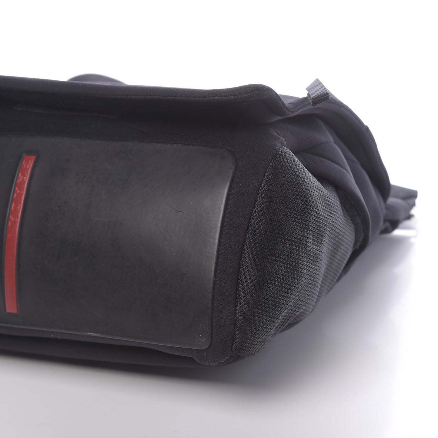 Neoprene Sling Messenger Bag Black