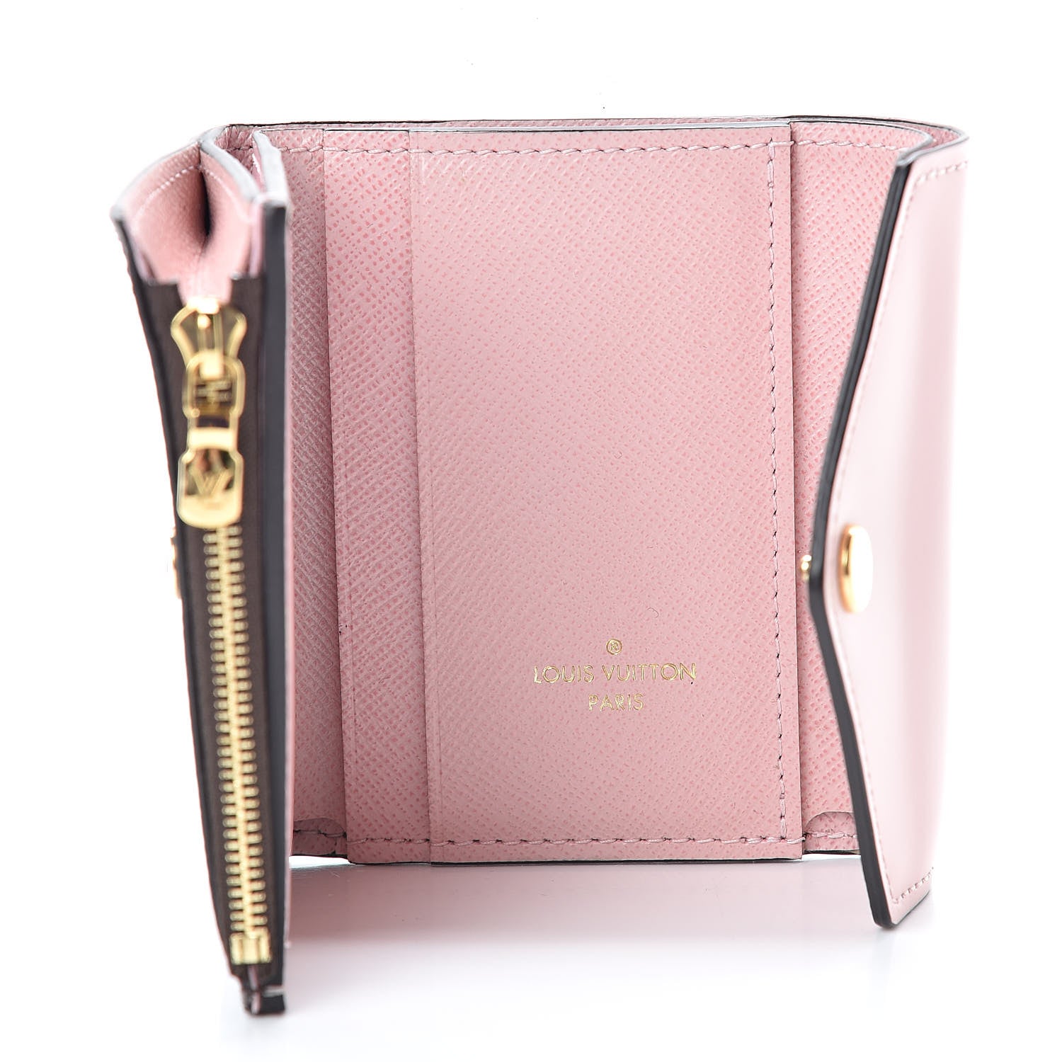 Louis Vuitton Monogram Zoe Wallet Rose Ballerine 5 of 8