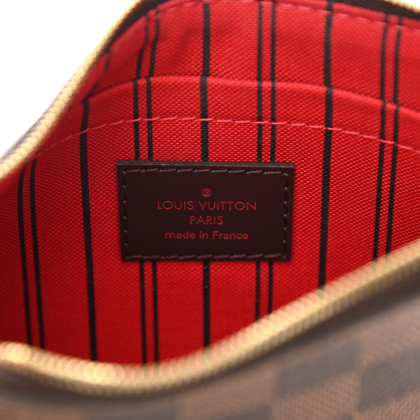 Damier Ebene Neverfull MM GM Pochette