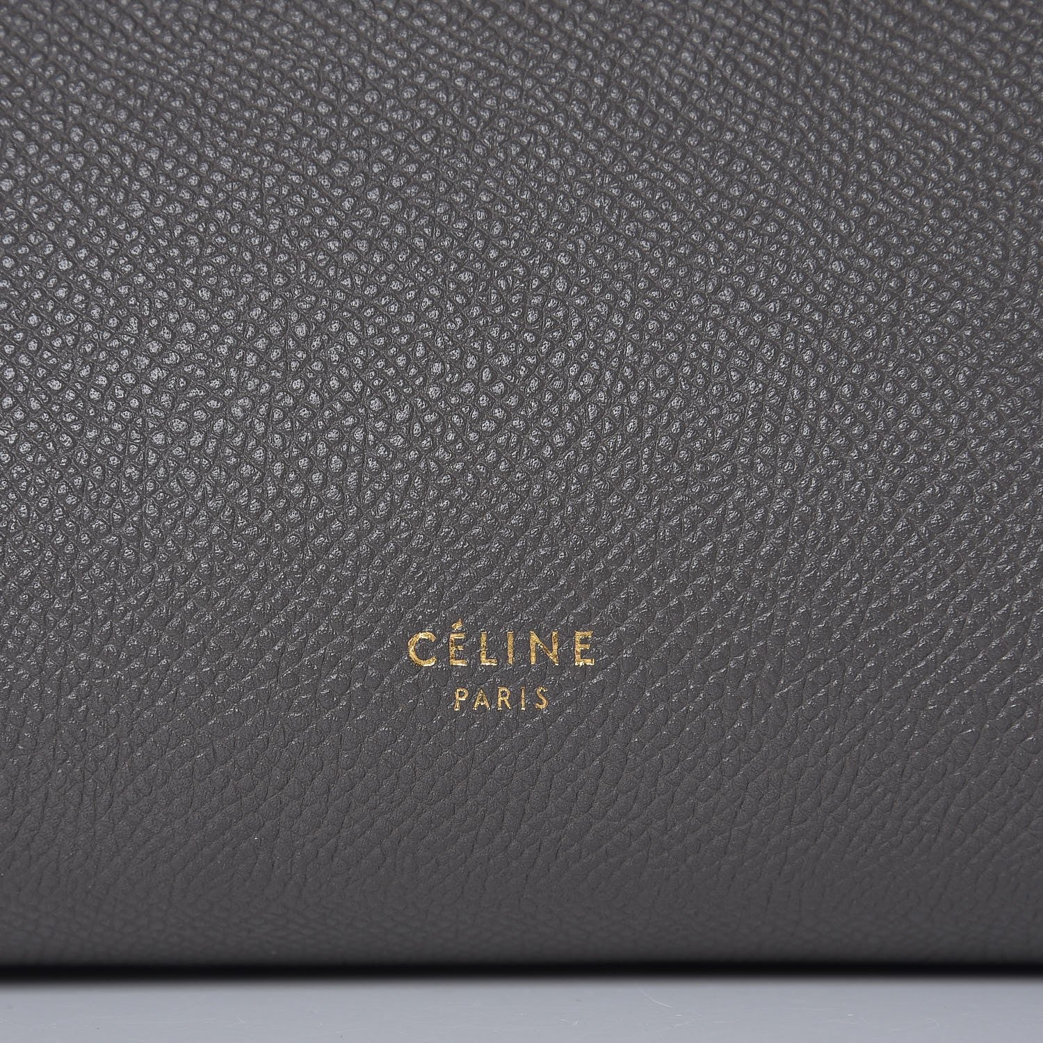 Celine Grained Calfskin Nano Belt Bag Grey 6 of 7