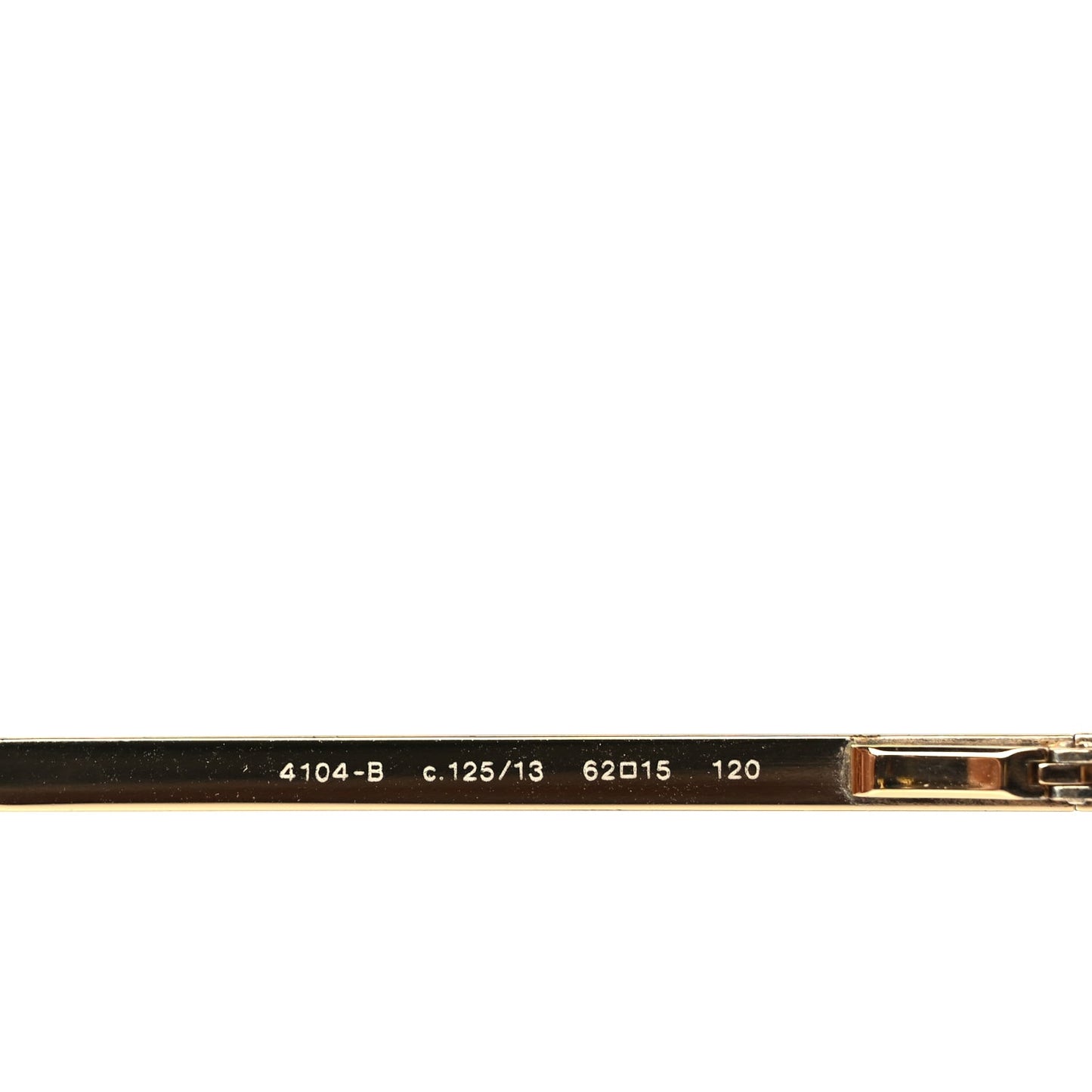 Crystal CC Logo Sunglasses 4104-B Gold