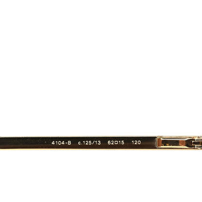 Chanel Crystal CC Logo Sunglasses 4104-B Gold 5 of 6