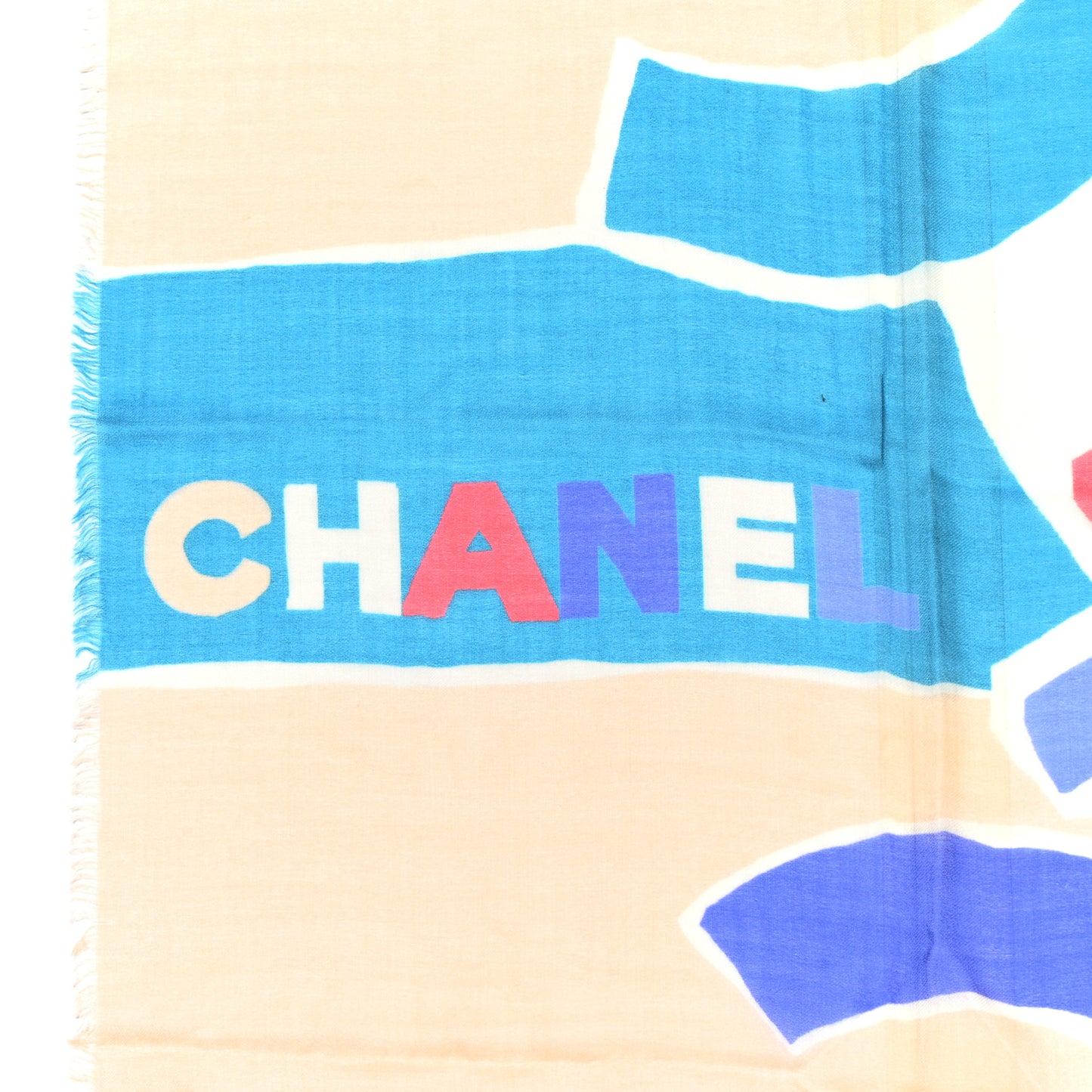 Cashmere CC Logo Shawl Multicolor