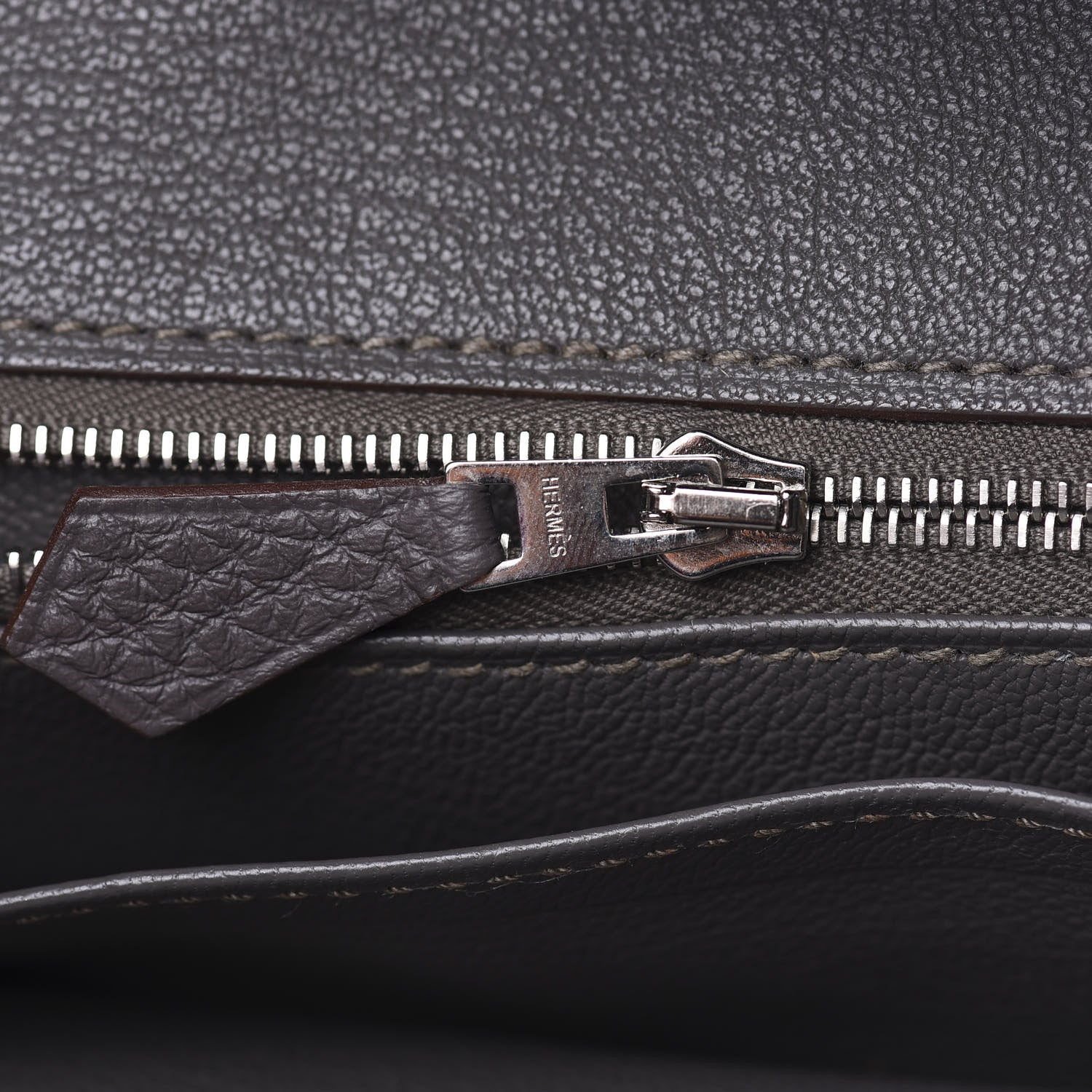 Hermes Togo Birkin 30 Etain 18 of 40