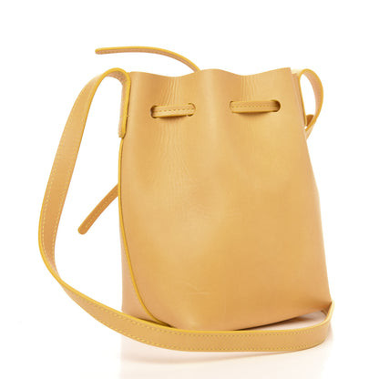 Mansur Gavriel Calfskin Mini Bucket Bag Sun 3 of 10