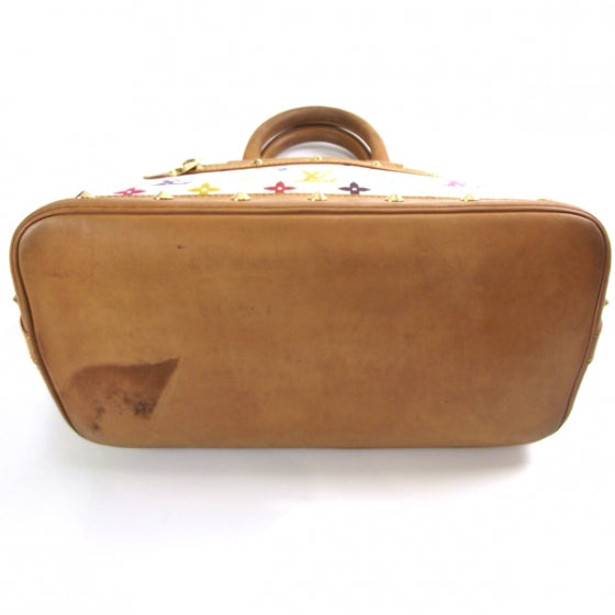 Louis Vuitton Monogram Multicolor Alma White 4 of 9