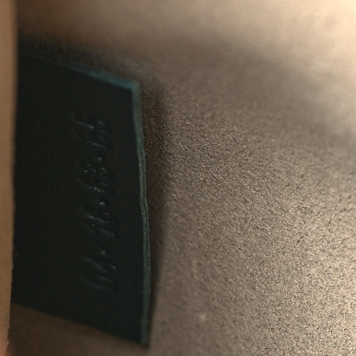 Suede Smooth Calfskin Drew Shoulder Bag Black