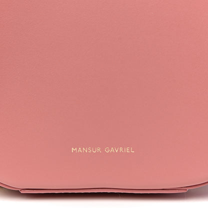 Mansur Gavriel Calfskin Circle Crossbody Blush 10 of 10