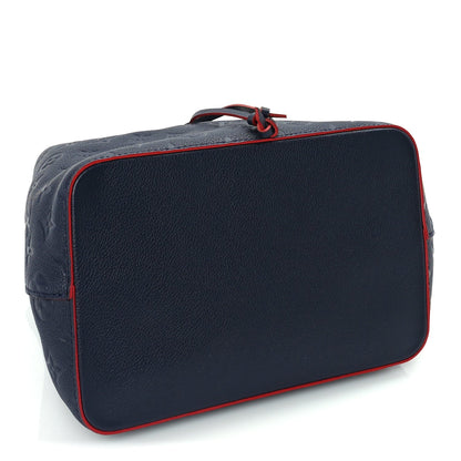 Louis Vuitton Empreinte Neonoe MM Marine Rouge 3 of 8