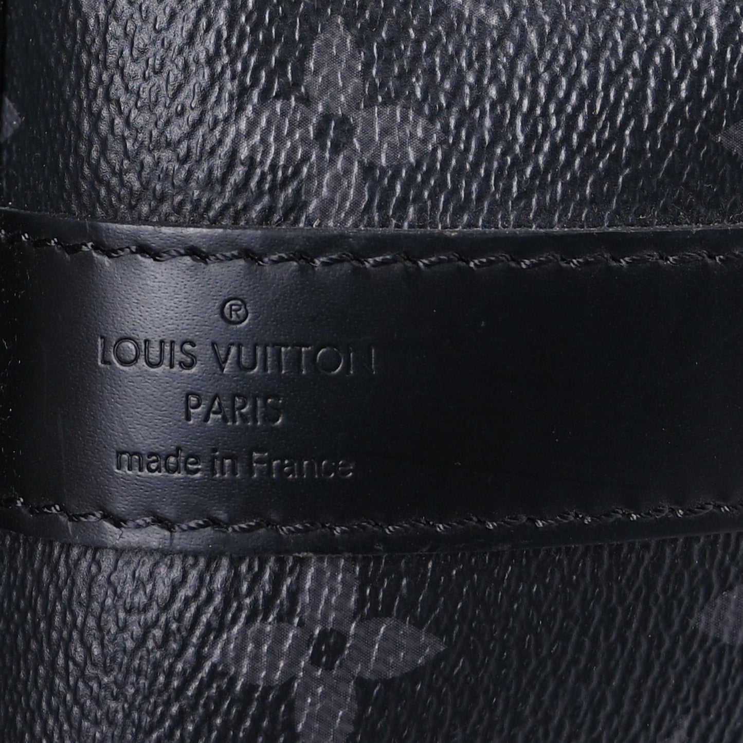 Monogram Eclipse Keepall Bandouliere 45  Black