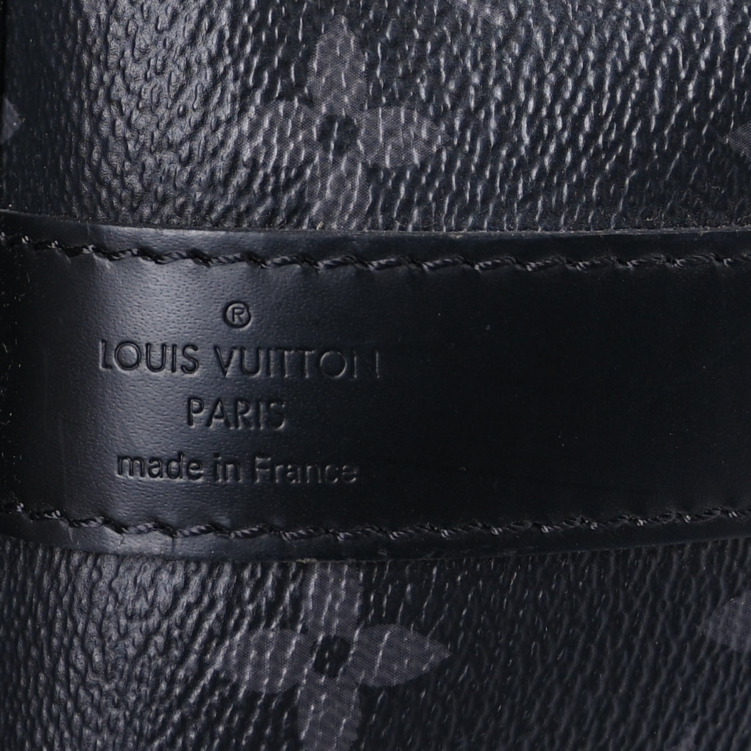 Louis Vuitton Monogram Eclipse Keepall Bandouliere 45  Black 5 of 8