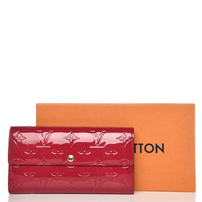 Louis Vuitton Vernis Sarah Wallet Rose Indien 11 of 11